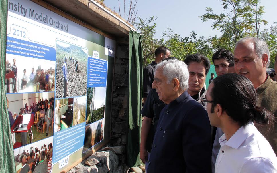 State’s first-ever high-density apple orchard inaugurated at Bamdoora