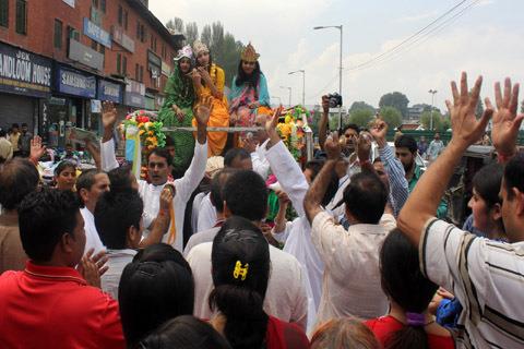 Janmashtami celebrated with religious fervor