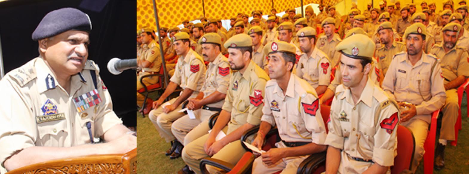 Police Durbar at Srinagar