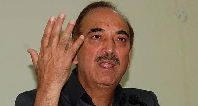 Modi Govt responsible for JK youth joining militant ranks: Azad