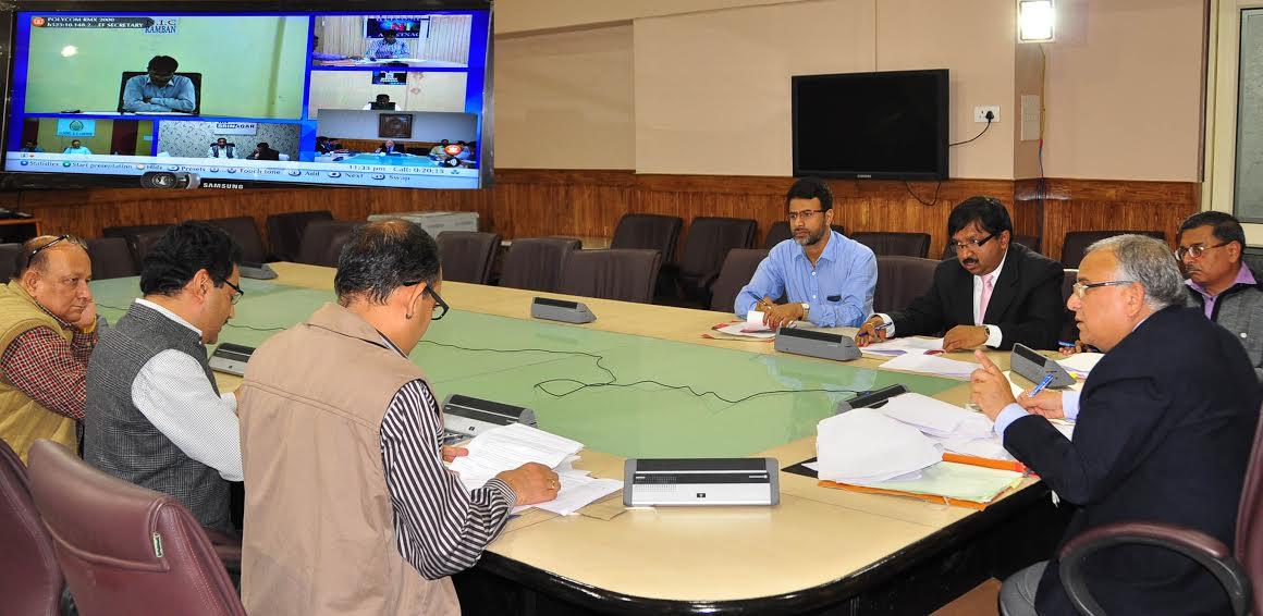 National Highway construction: Chief Secretary holds Video Conference with DCs