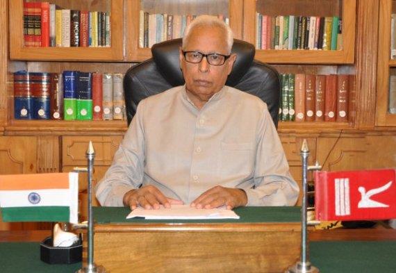 Governor condoles demise of Manipur Governor