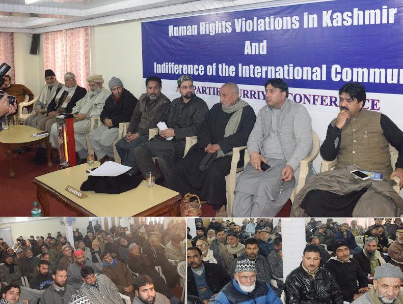 Mirwaiz lashes at UN at HR seminar