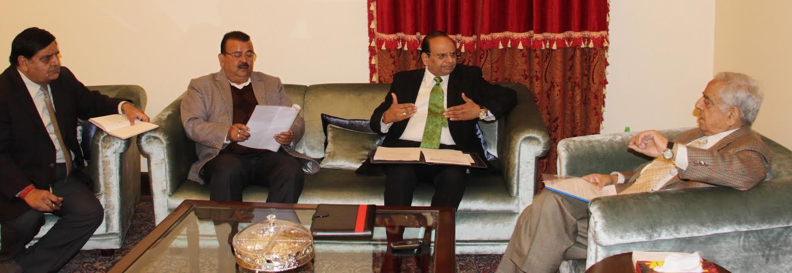 K&VIC Chairman calls on CM