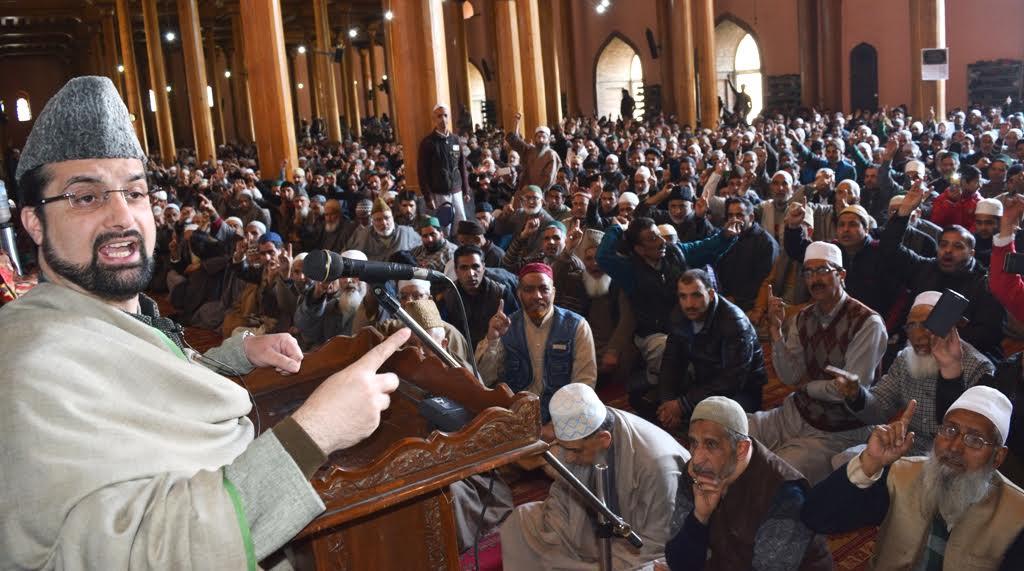 Unrest in Kashmir due to suppressive policies of GoI: Mirwaiz