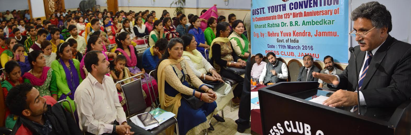 Become job providers, not job seekers; Ganai to youth