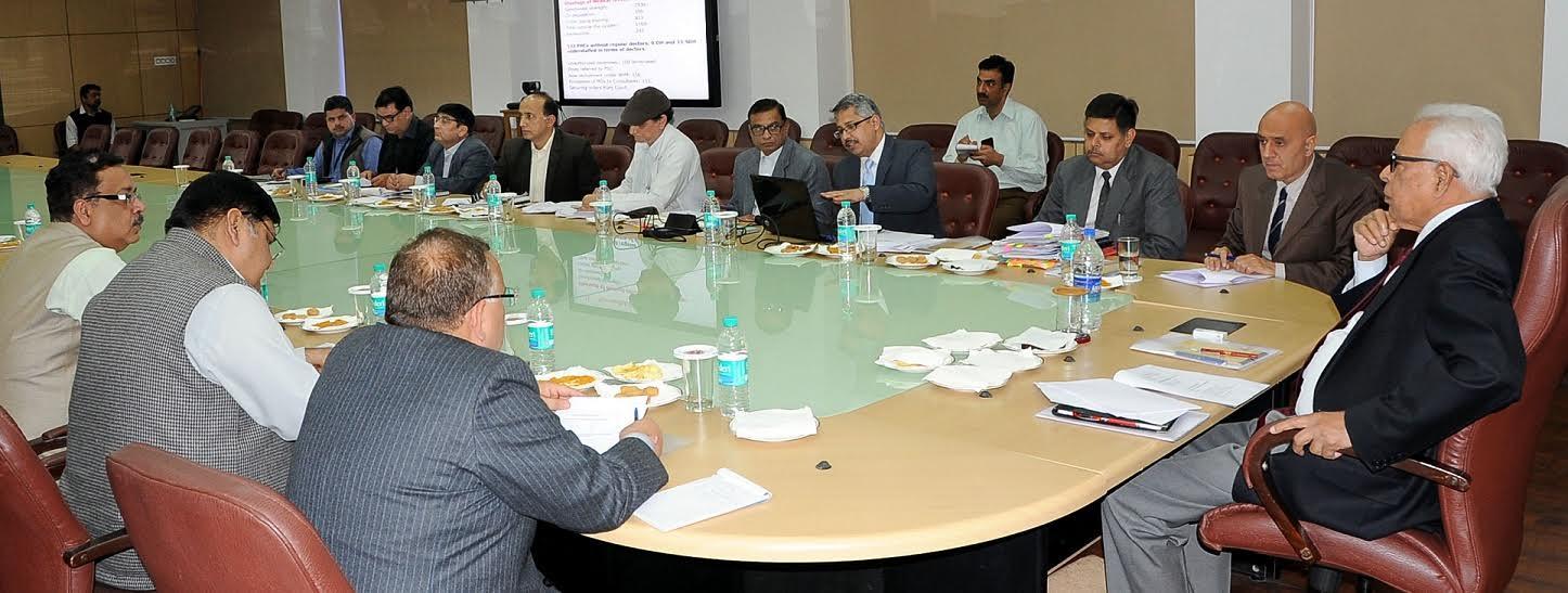 Governor reviews major issues relating to Health and Medical Education sector