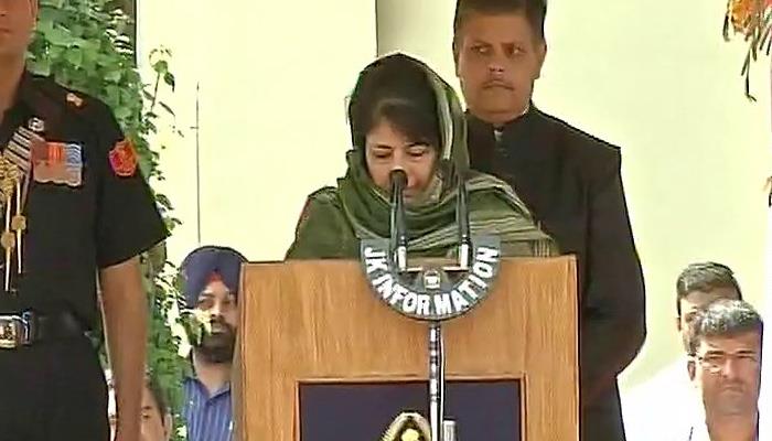 Mehbooba becomes first woman CM of JK