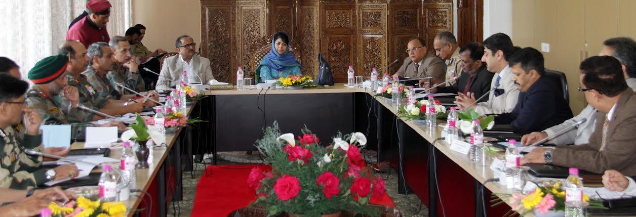 Safety of people prime concern, says Mehbooba