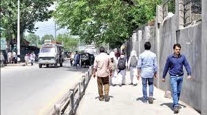 For first time, pedestrians have free walk in city