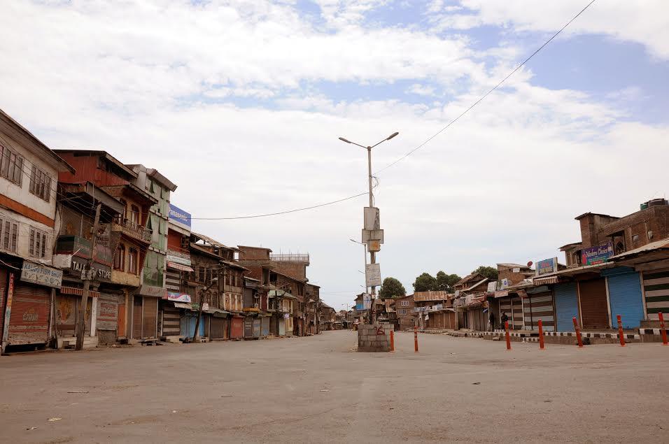 Valley shuts to weep for Burhan’s death