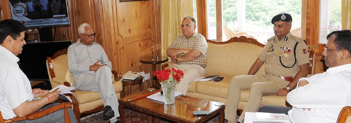 Governor reviews ongoing Yatra