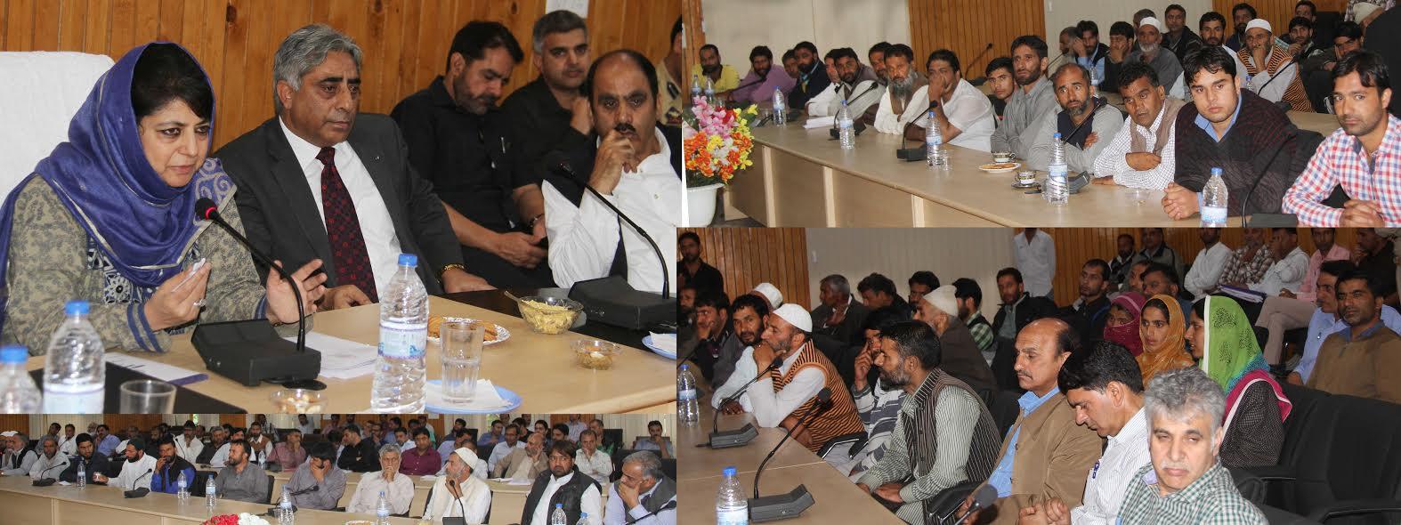 Govt will redouble efforts to make up for losses suffered on development front: Mehbooba