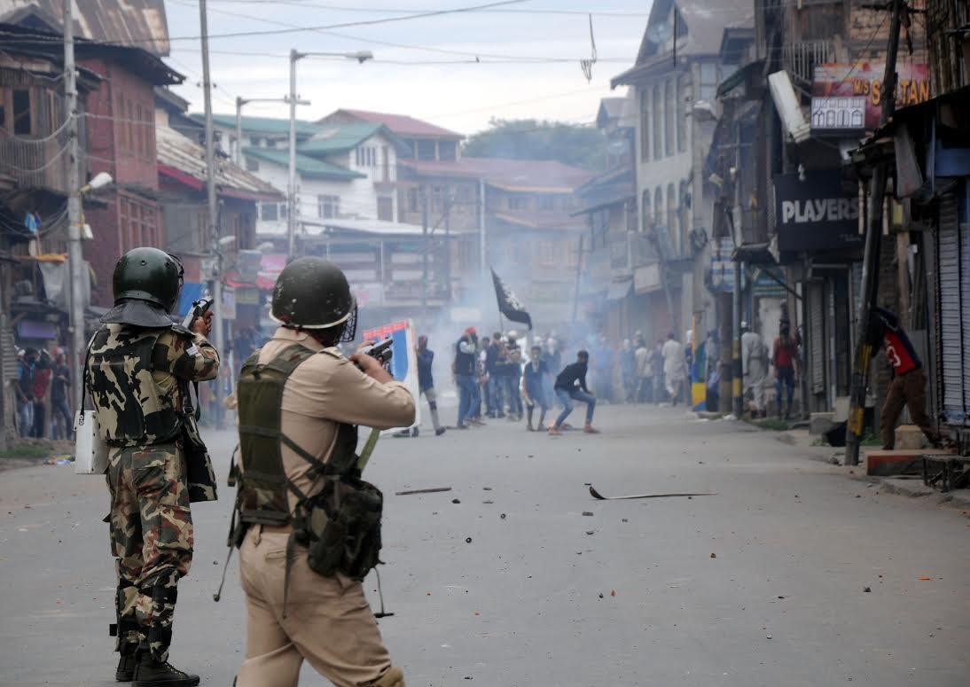Shutdown, clashes, protests continue on 55th day in Kashmir