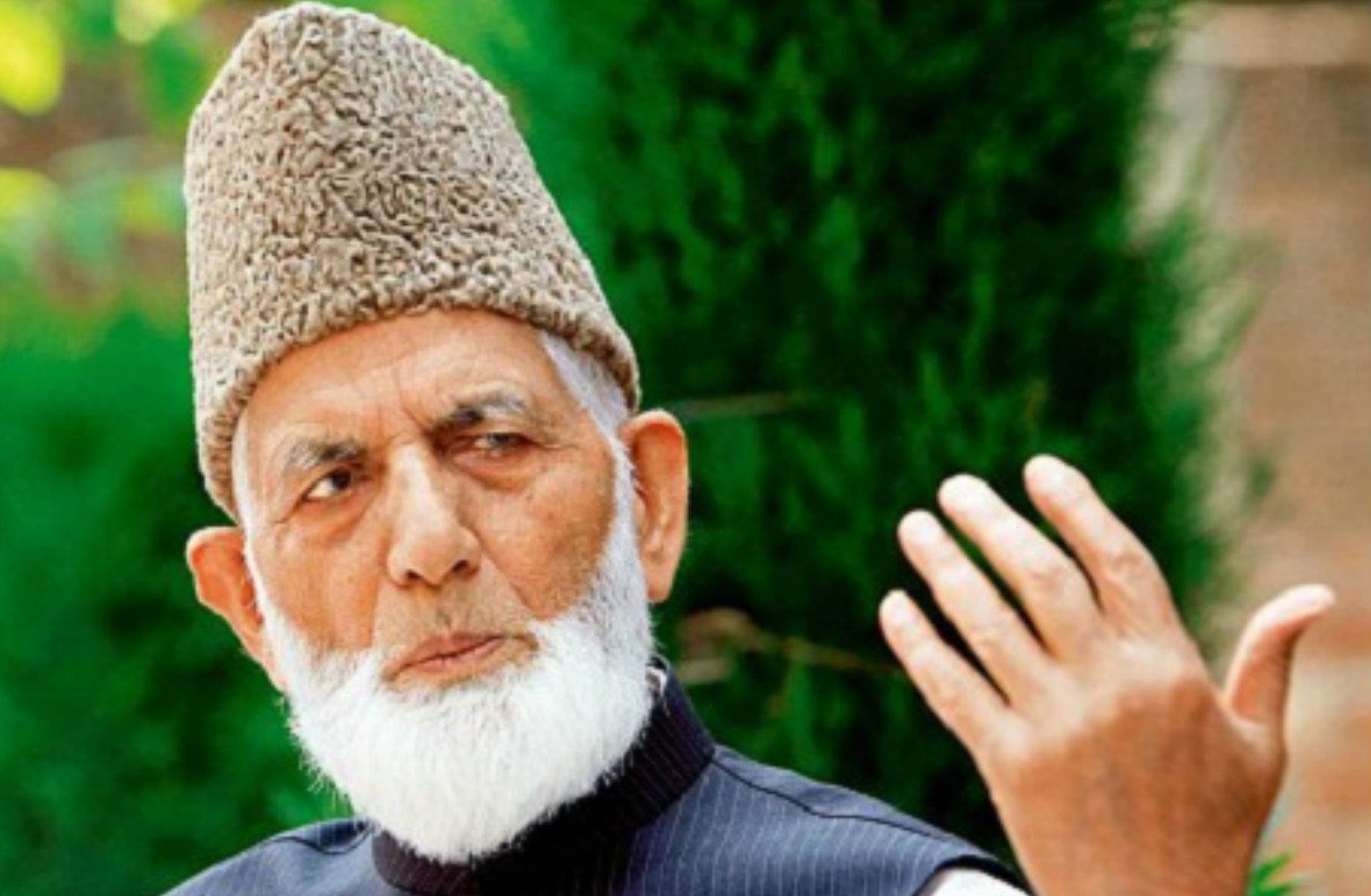Sincere steps needed to resolve Kashmir issue: Geelani