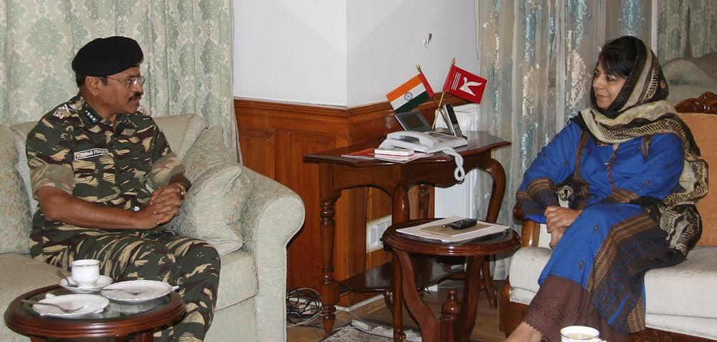DG CRPF calls on Chief Minister