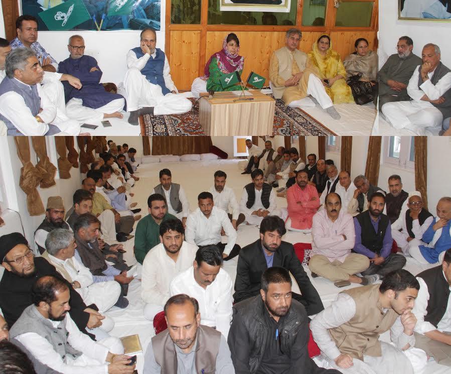 Mehbooba for creating congenial atmosphere in JK to rebuild peace, reconciliation process