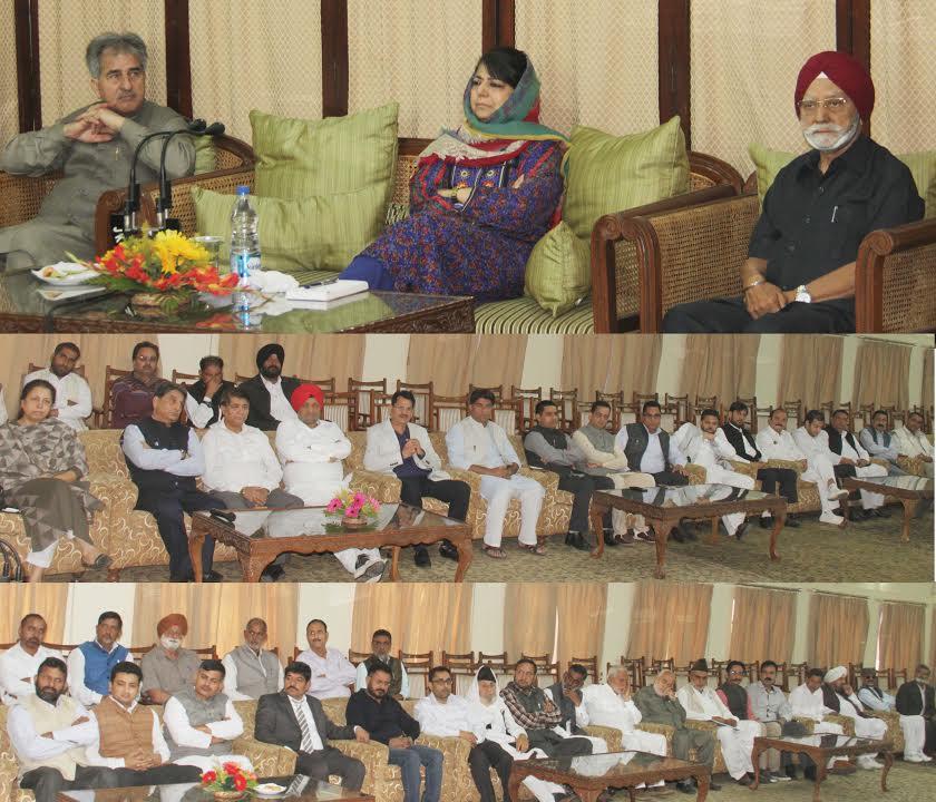 Mufti’s vision alone can address J&K, Indo-Pak situations: Mehbooba