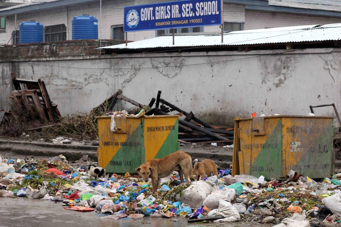 Poor sanitation in JK