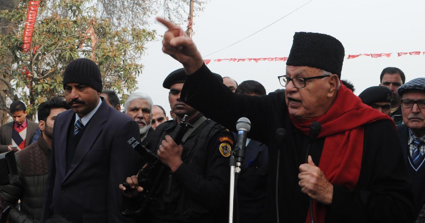 K-problem not creation of Abdullah; it is an unresolved issue since 1948: Farooq