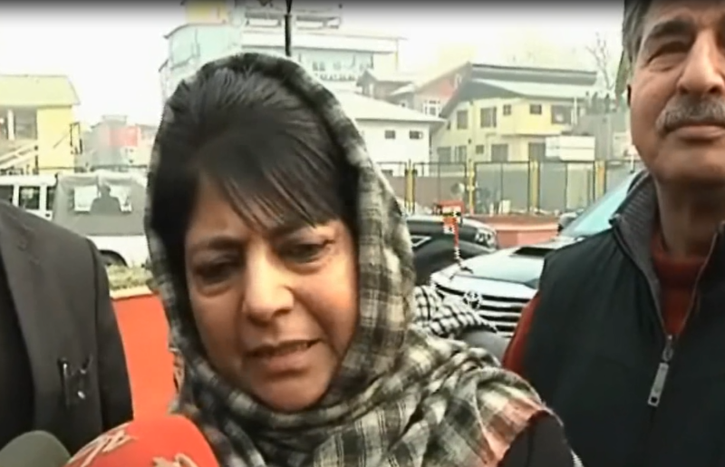 Farooq once said bombard Pakistan, throw Hurriyat leaders into Jhelum: Mehbooba
