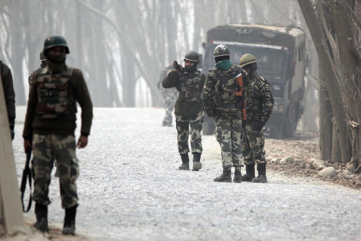Arwani encounter still on: One civilian killed, militants still holed up