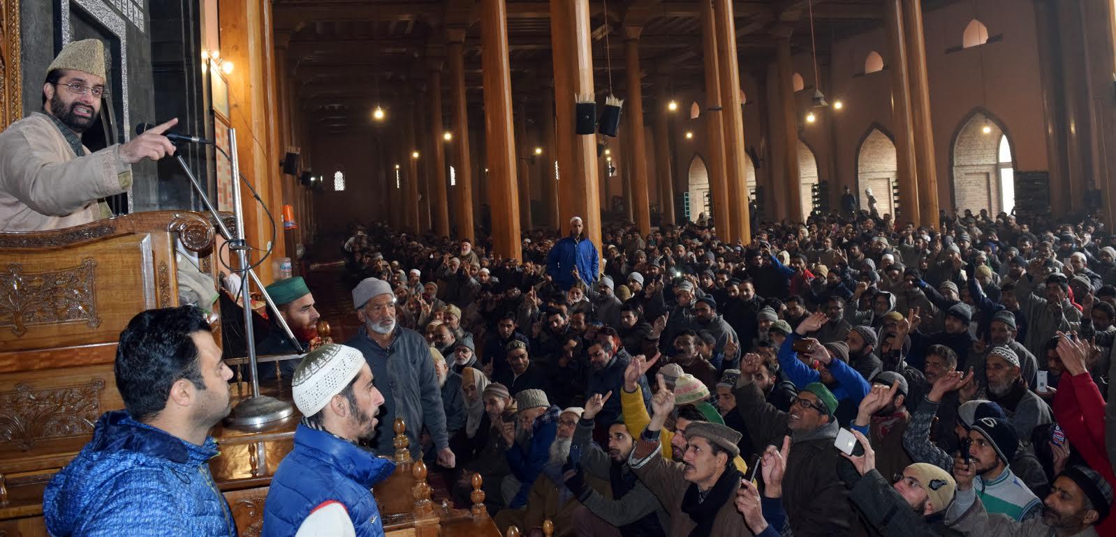 Govt enacts drama over my release and house arrest: Mirwaiz