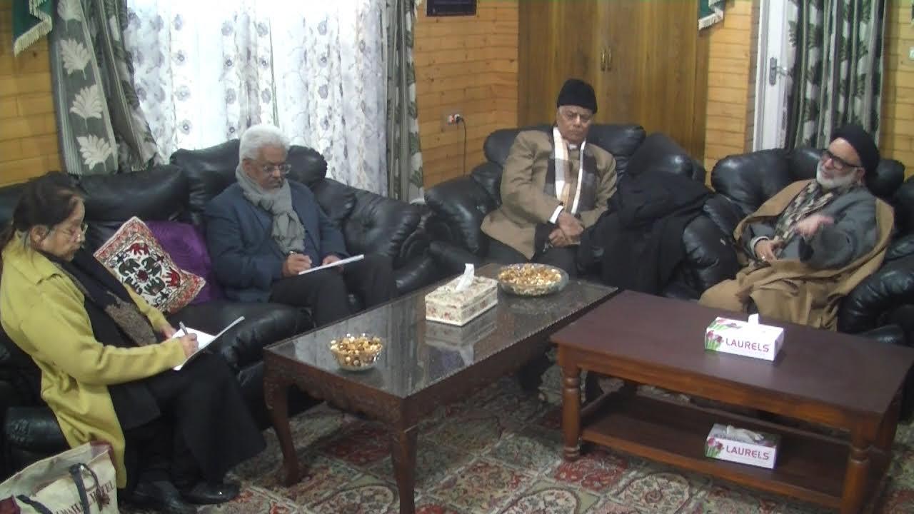 Sinha led delegation arrives again in Srinagar