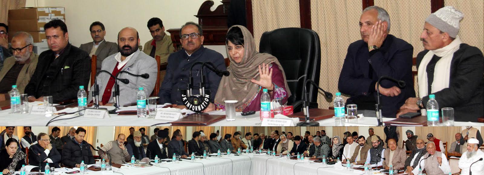 Govt will pursue ST status for Pahari community with all seriousness: Mehbooba