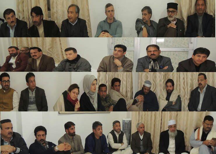 Omar chairs united opposition meet ahead of budget session
