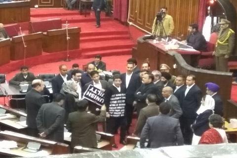 Won’t allow smooth functioning till Govt holds debate on Kashmir uprising: Opposition