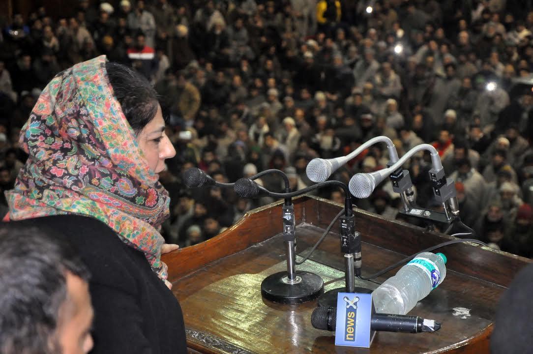 My father wanted to take J&K out of political uncertainty: Mehbooba