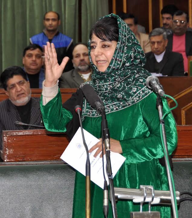 ‘Agenda of Alliance’ comprehensive document to address issues confronting JK: Mehbooba
