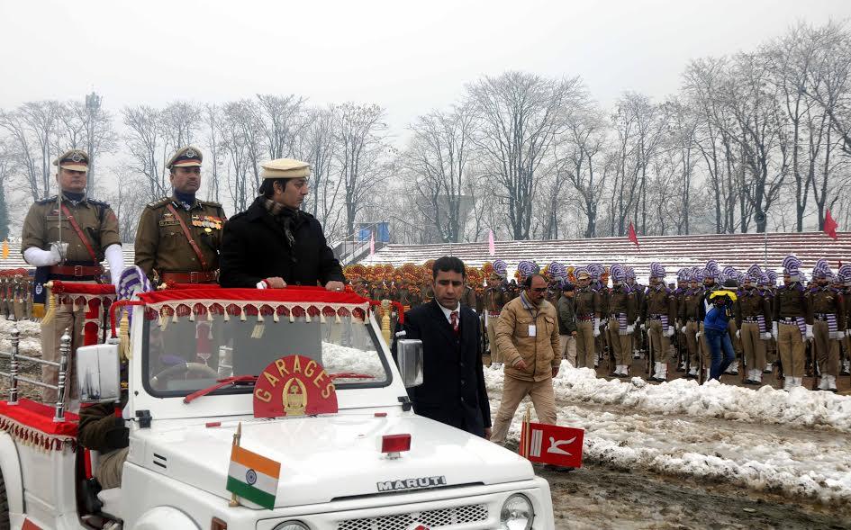 Republic day celebrated without ministers in Kashmir