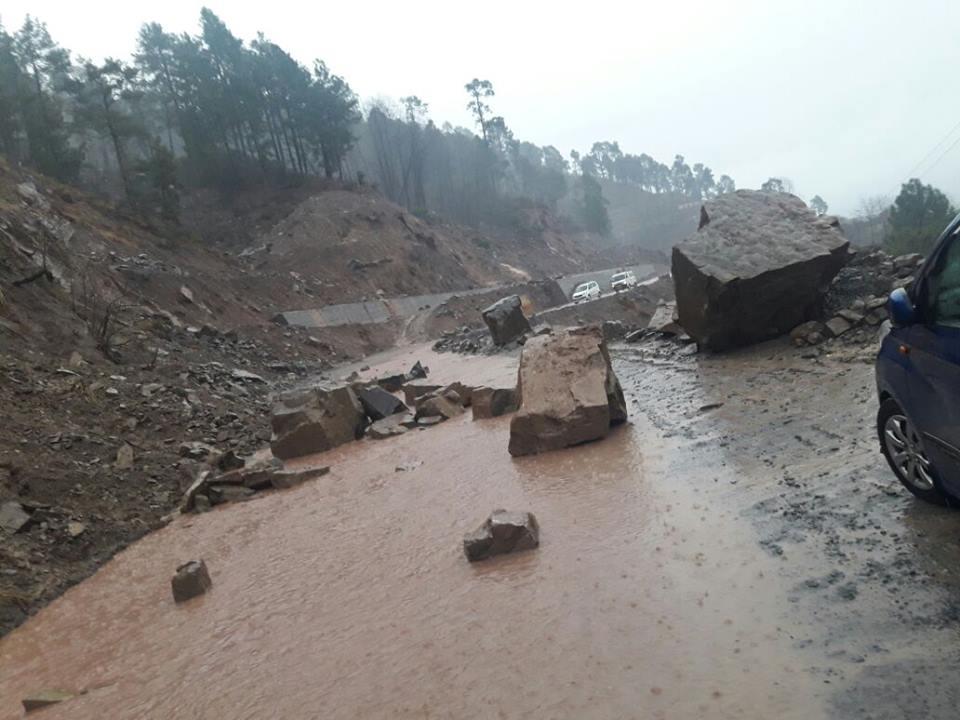 Srinagar-Jammu road closed