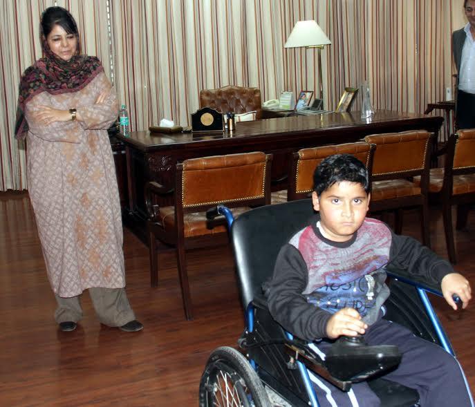 Mehbooba asks Social Welfare Deptt. to undertake survey of differently abled persons
