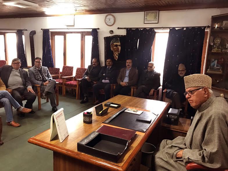 NC bats for engagement with Hurriyat, Pakistan