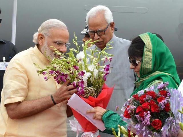 Mehbooba felicitates Prime Minister for BJP’s landslide victory