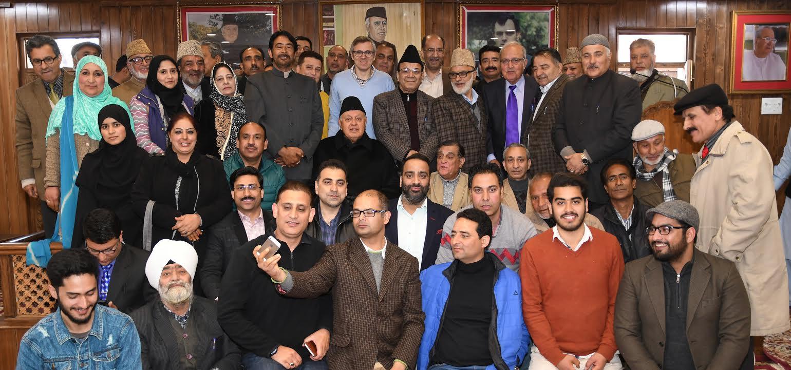 NC-Congress Joint coordination meeting held in Srinagar