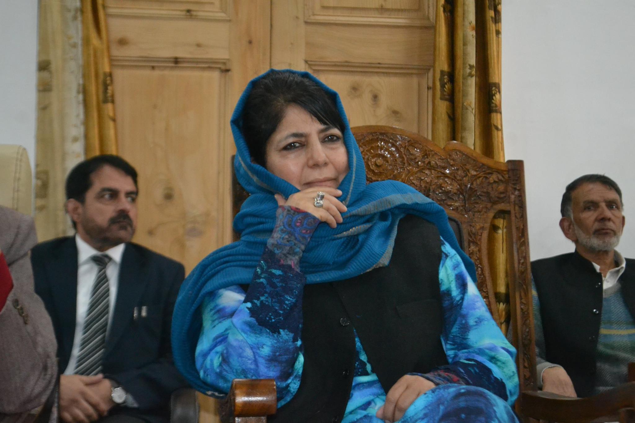 Vote an opportunity for strengthening people’s agenda of dialogue, development: Mehbooba