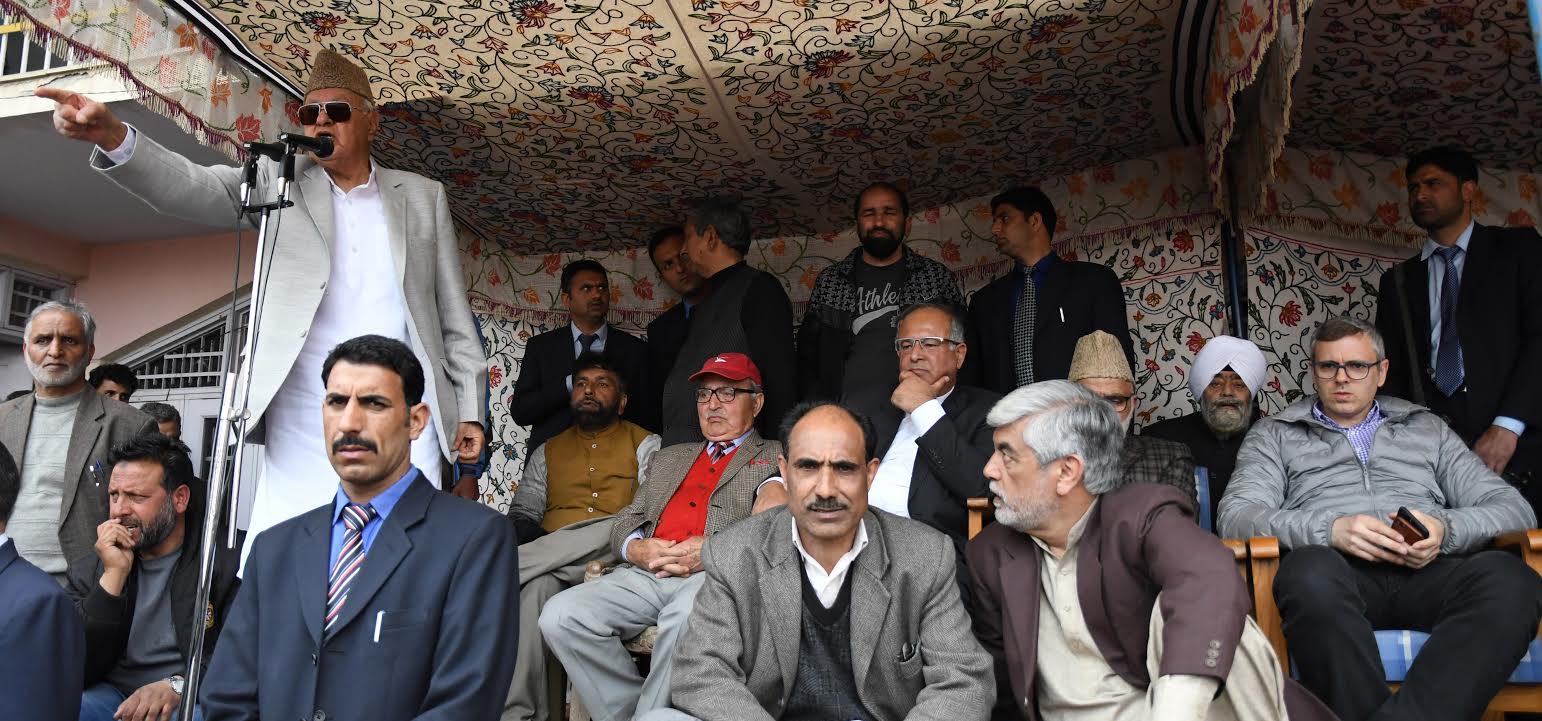 Kashmir by-polls to prove waterloo for RSS backed PDP: Dr Farooq