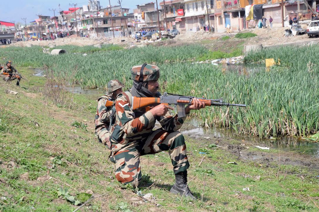 Security up across Srinagar after reports of militant movement