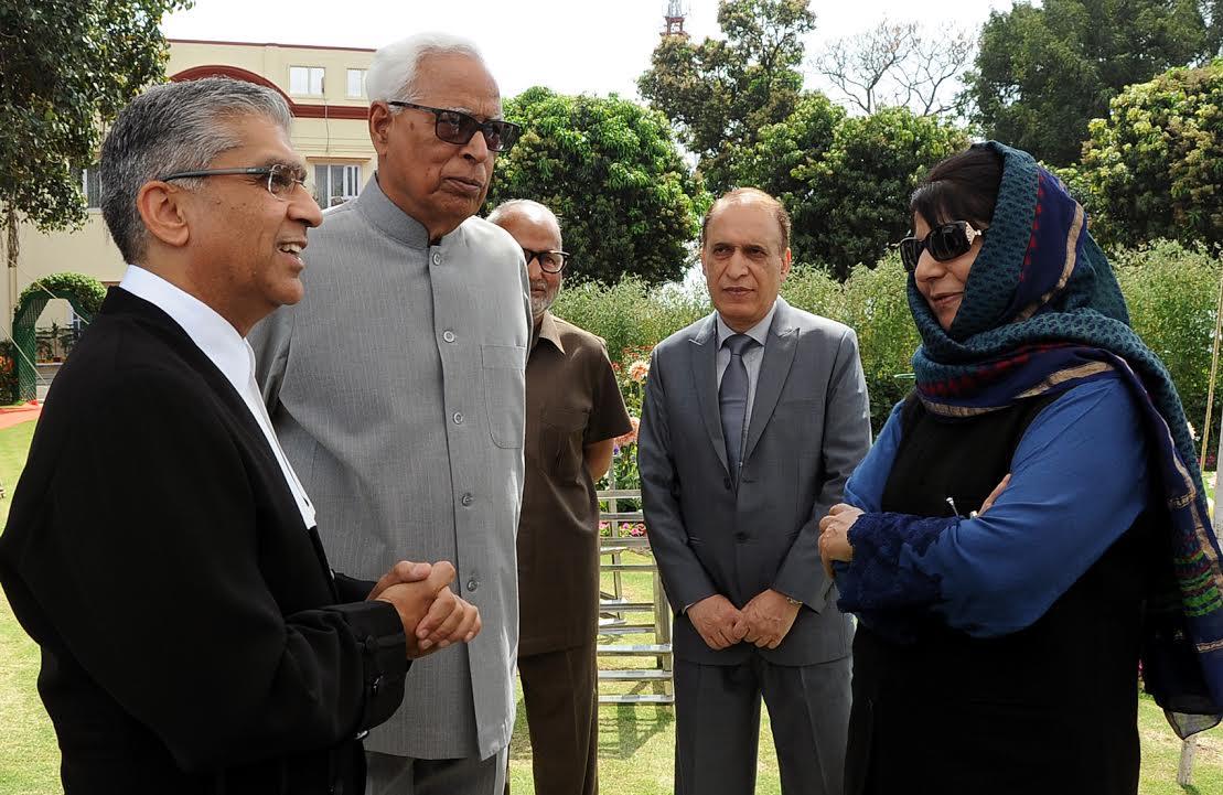 Governor administers oath to Justice Ahmed as Chief Justice of J&K High Court