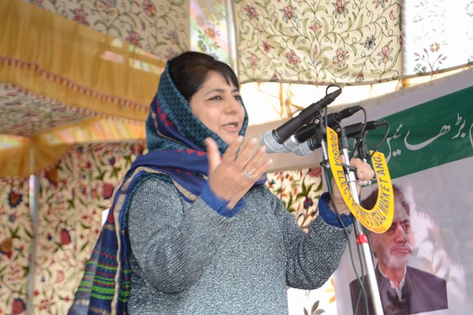 Stop supporting militancy in JK: Mehbooba urges Pakistan