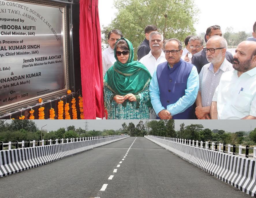 CM inaugurates Rs 30 cr Nikki Tawi Bridge