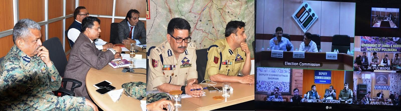 ECI team reviews Anantnag bye-poll preparedness