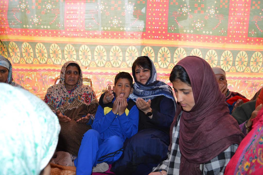 Help us to save state from being destructed: Mehbooba appeals youth
