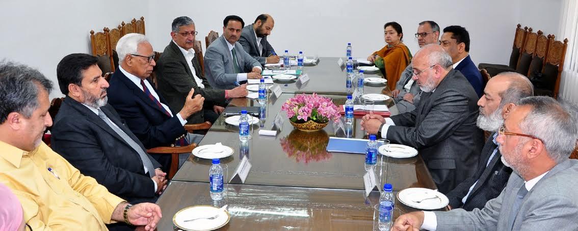 Governor reviews adherence to educational schedules in Kashmir Valley