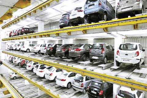 JK’s first multilevel car parking waiting for inauguration