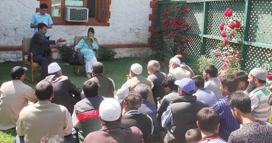 Peace imperative, be equal partners in development, prosperity: Mehbooba to people